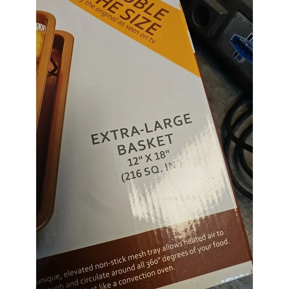 Copper Crisper Pro XL Crisper Baking Tray & Basket Non-Stick Ceramic + Titanium‎